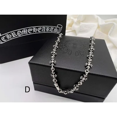Подвеска Chrome Hearts Silver Style Cross-Flower "Silver" фото № 2