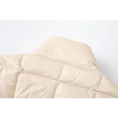 Пуховик Miu Miu Signature Cube "Beige" фото № 5