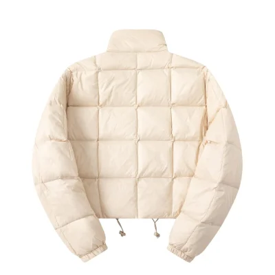 Пуховик Miu Miu Signature Cube "Beige" фото № 8