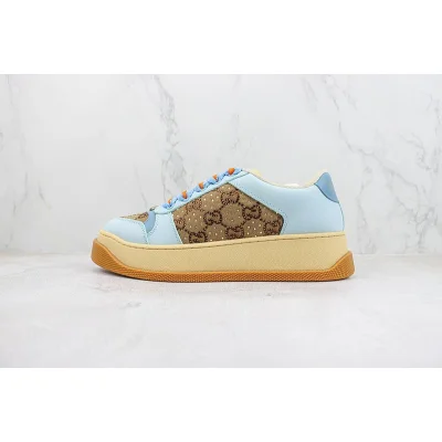 Gucci Double Screener "Beige/Blue/Monogram" фото № 2 Gucci Double Screener "Beige/Blue/Monogram" фото № 2