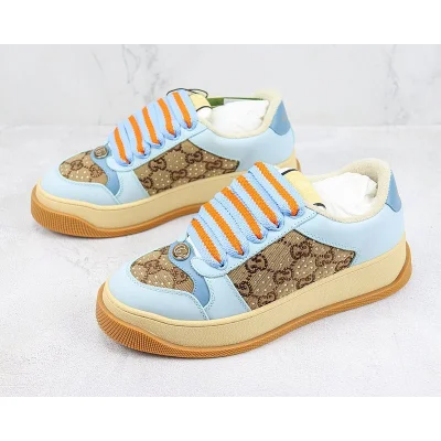 Gucci Double Screener "Beige/Blue/Monogram" фото № 5 Gucci Double Screener "Beige/Blue/Monogram" фото № 5