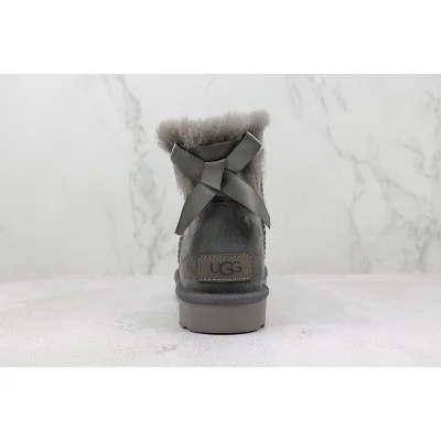 UGG Bailey Bow Mini "Grey" фото № 9