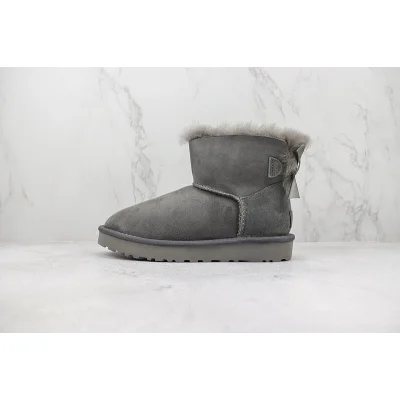 UGG Bailey Bow Mini "Grey" фото № 2