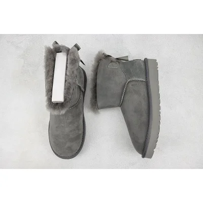 UGG Bailey Bow Mini "Grey" фото № 6