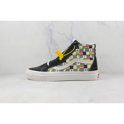 Vans SK8-Hi "Black/Vintage White" фото № 2