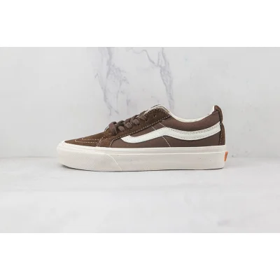 Vans SK8-Low "Dark Brown/White" фото № 2