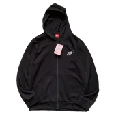 Худи Nike Checkmark And Text Logo ZIP "Black"