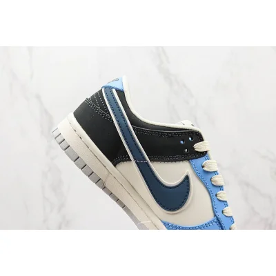 Louis Vuitton x Nike SB Dunk Low "Navy Blue/White/Black" фото № 4