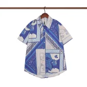 Рубашка Christian Dior Short Sleeve "Blue"