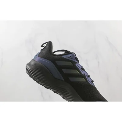 Adidas Alphacomfy "Black/Dark Blue" фото № 3