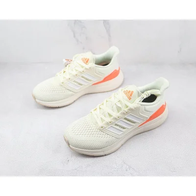 Adidas EQ21 "Rice White/Orange/Cloud White" фото № 5