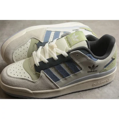 Adidas Forum Low "Grey Navy Green" фото № 2 Adidas Forum Low "Grey Navy Green" фото № 2