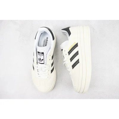 Adidas Gazelle Bold "Cloud White/Core Black" фото № 6