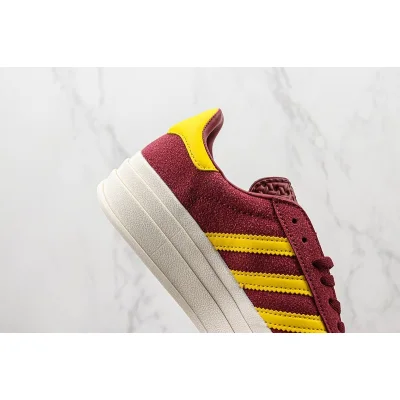 Adidas Gazelle Bold "Wine Red/Yellow" фото № 3