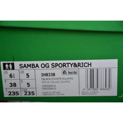 Adidas Samba "Red/White/Blue" фото № 6