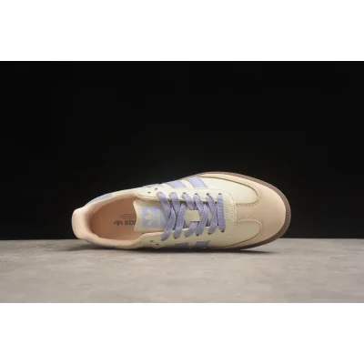 Adidas Samba OG "Cream White Violet" фото № 3