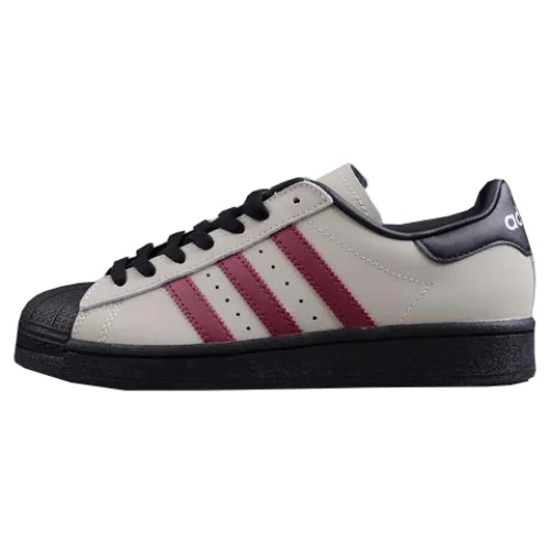 Adidas Superstar "Red Pebble/Black"