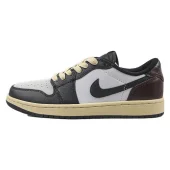 Air Jordan 1 Low OG "White/Black/Beige"