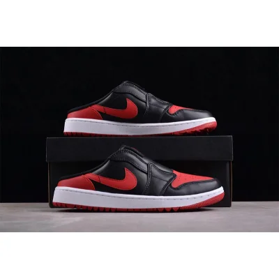 Air Jordan 1 Mule Golf "Bred" фото № 6