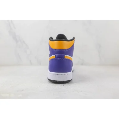 Air Jordan 1 Mid "Lakers 2022" фото № 8 Air Jordan 1 Mid "Lakers 2022" фото № 8