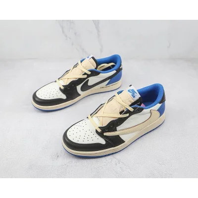 Travis Scott x Air Jordan 1 Low "Fragment" фото № 5