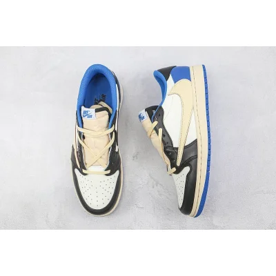 Travis Scott x Air Jordan 1 Low "Fragment" фото № 6