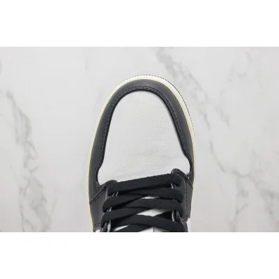 Air Jordan 1 Low "Black/White/Ivory" фото № 4