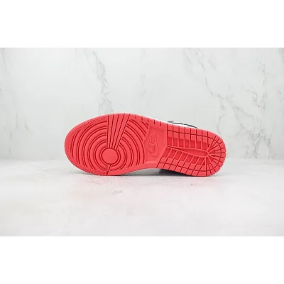 Air Jordan 1 Low "Dark Blue/White/Red Foot" фото № 8