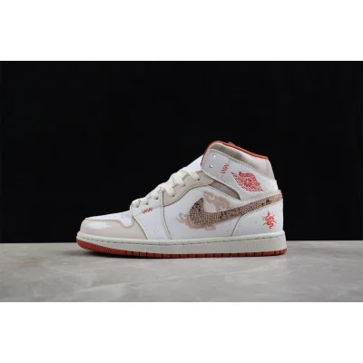 Air Jordan 1 Mid SE "Asia Dune Red" фото № 2
