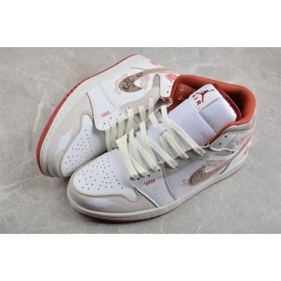 Air Jordan 1 Mid SE "Asia Dune Red" фото № 3