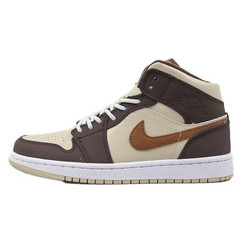 Air Jordan 1 Mid SE "Brown Basalt Oatmeal"