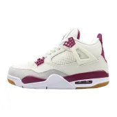Air Jordan 4 Retro "White/Purple/Grey"