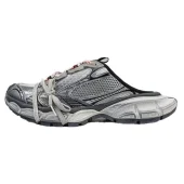 Balenciaga 3XL Mule "Black/Silver"