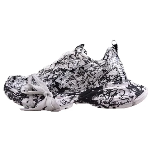 Balenciaga 3XL Sneaker "Worn-Out/White/Black Graffiti"
