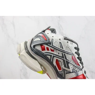 Balenciaga Runner "Off White/Dark Grey/Red" фото № 3
