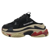 Balenciaga Triple S Mule "Black/Beige"