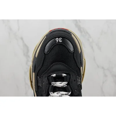 Balenciaga Triple S Mule "Black/Beige" фото № 3 Balenciaga Triple S Mule "Black/Beige" фото № 3