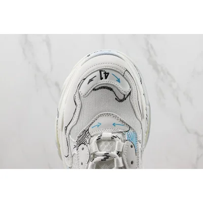 Balenciaga Triple S "Painted" фото № 3