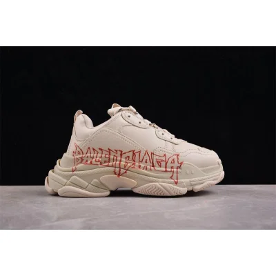 Balenciaga Triple S Sneaker "White/Red" фото № 2 Balenciaga Triple S Sneaker "White/Red" фото № 2
