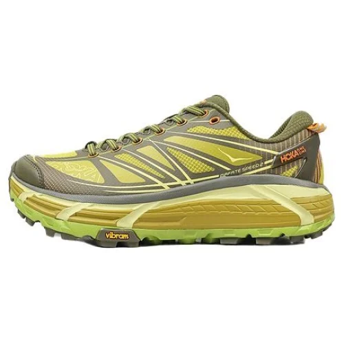 Hoka One One Mafate Speed 2 Low "Olive Green/Yellow"