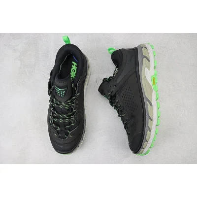 Hoka One One Tor Ultra Low "Black/Neon Green" фото № 6