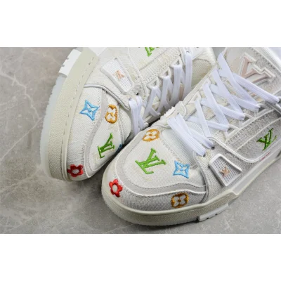 Louis Vuitton Trainer "Silver Chrome" фото № 5