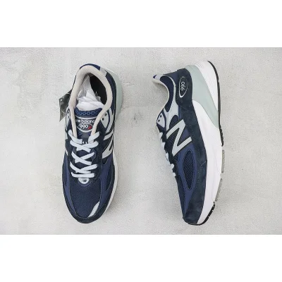 New Balance 990v6 "Dark Blue/Grey/White" фото № 6