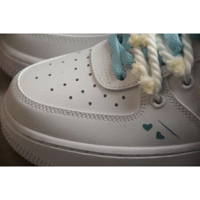 Nike Air Force 1 Low "White/Sky Blue" фото № 7 Nike Air Force 1 Low "White/Sky Blue" фото № 7