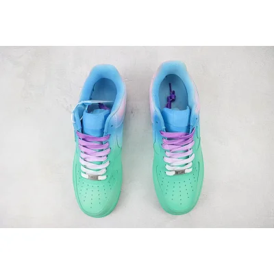 Nike Air Force 1 Low "Green/Blue/Purple" фото № 6