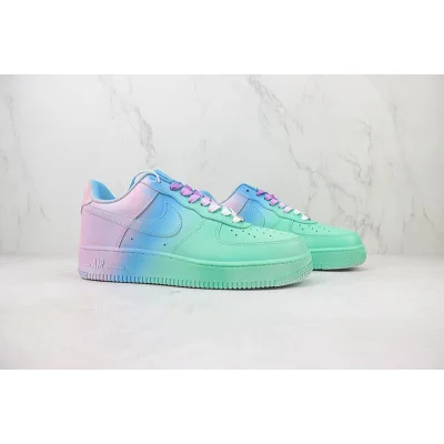 Nike Air Force 1 Low "Green/Blue/Purple" фото № 7