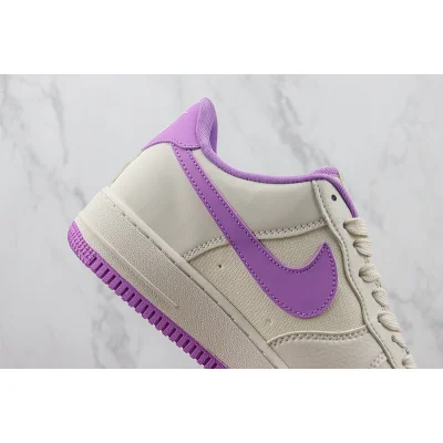 A Bathing Ape x Nike Air Force 1 Low "Off White/Neon Purple" фото № 3