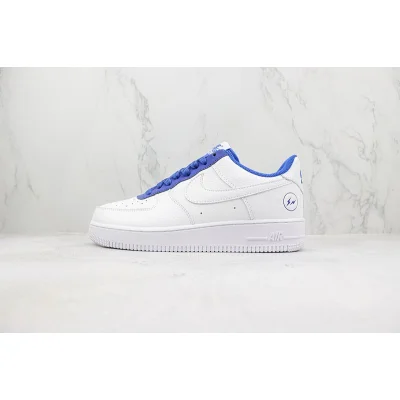 Fragment Design x Nike Air Force 1 Low "White/Blue" фото № 2
