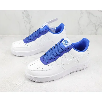 Fragment Design x Nike Air Force 1 Low "White/Blue" фото № 5