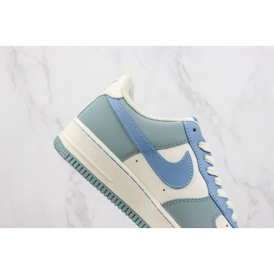 Nike Air Force 1 Low "Haze Blue/Off White/Mini-Swoosh" фото № 3